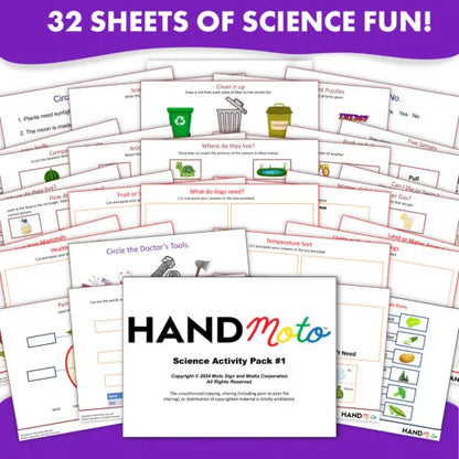 Science Activity Sheet Pack