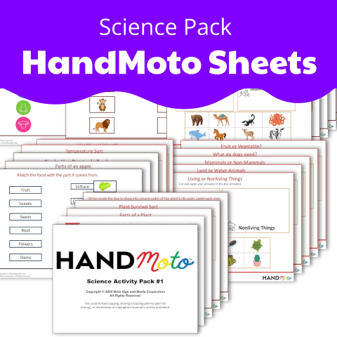 Science Activity Sheet Pack