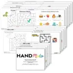 Puzzle Activity Sheet Pack Vol. 1