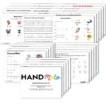 Spelling Activity Sheet Pack Vol. 1