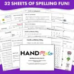 Spelling Activity Sheet Pack Vol. 1