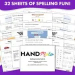 Spelling Activity Sheet Pack Vol. 2