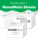 Puzzle Activity Sheet Pack Vol. 1