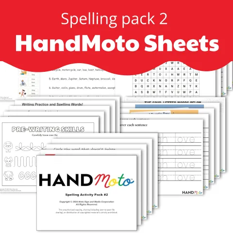 Spelling Activity Sheet Pack Vol. 2